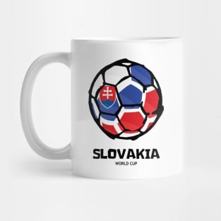 Slovakia Football Country Flag Mug